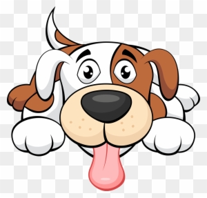 dog tongue clipart