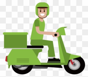 Motorcycle Courier Euclidean Vector Delivery Motorcycle Png Free