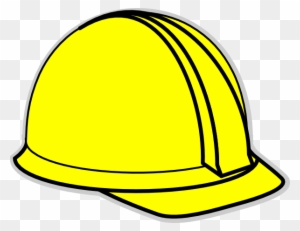 White Hard Hat Clip Art At Clker Com Vector Clip Art - Yellow Hard Hat ...