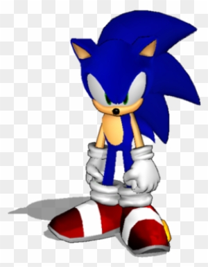 A New Sonic Model By Jetknight Dreamcast Sonic Model Mmd Free Transparent Png Clipart Images Download - sonic unleashed sonic the hedgehog 3 lego classic roblox png