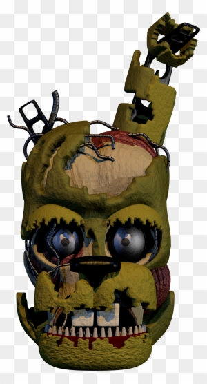 Springtrap By 3d Darlin Fnaf Pizzeria Simulator Springtrap Free Transparent Png Clipart Images Download