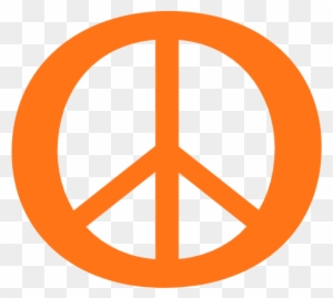 Pumpkin Peace Symbol 8 Svg Scalable Vector Graphics - Symbol Of Peace And Love