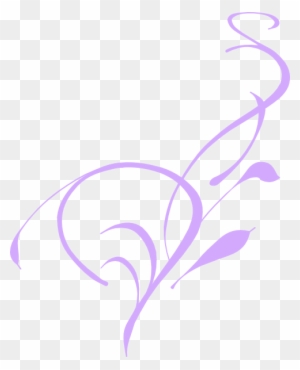 Lavander Floral Border 1 Clip Art - Vine Clip Art - Free Transparent ...