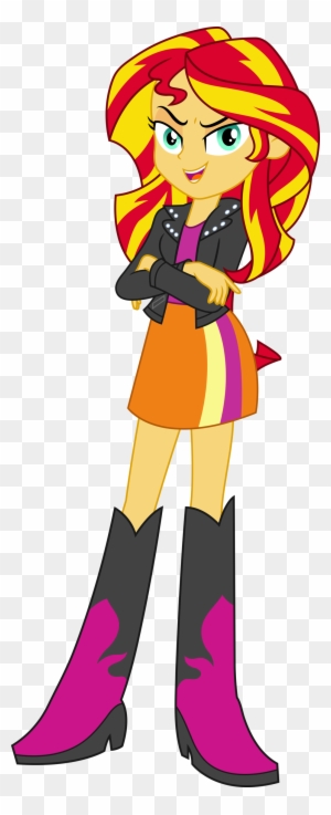 Sunset Shimmer Digital Series Vector By Icantunloveyou - My Little Pony ...