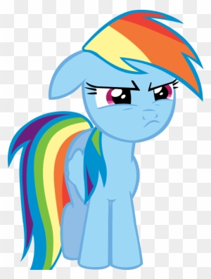 cara triste de rainbow dash