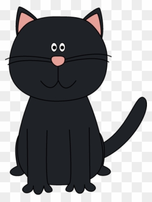 Showing Post & Media For Cartoon Cute Black Cat - Black Cat Clipart ...