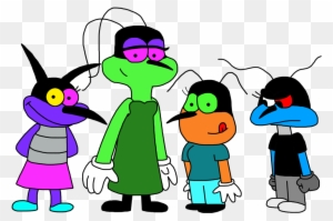 Cockroaches Sisters By Marcospower1996 - Oggy And The Cockroaches Genderbend