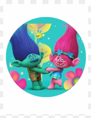 Gallery Of Chic Inspiration Trolls Cake Toppers 2 Cupcake Branch Troll Cake Topper Free Transparent Png Clipart Images Download