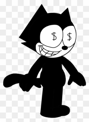 Felix The Cyber Cat - Felix The Cat - Free Transparent PNG Clipart ...