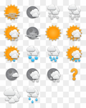 Weather Icons - Weather Icon Pack Png - Free Transparent PNG Clipart ...