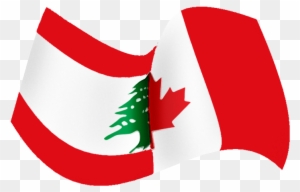 Lebanese Flag Png - Canadian Lebanese