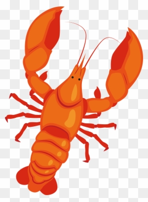 Seafood Lobster Cartoon Clip Art - Langosta Vector Png - Free ...