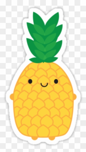 kawaii pineapple sticker by marceline smith transparent cute cartoon pineapple free transparent png clipart images download transparent cute cartoon pineapple