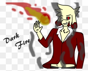 [ Drawing Project ] Dark Fire Element [ Oc ] By Hanatasuki - Fight Like A Girl Ribbon