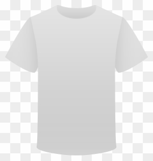 Print T Shirt Back - White Blank T Shirt - Free Transparent PNG Clipart  Images Download