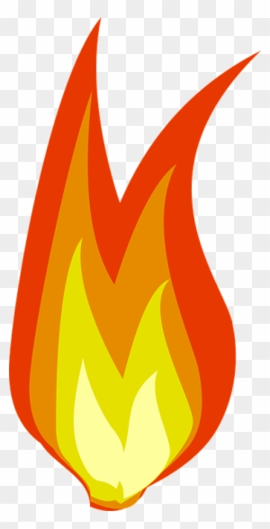 Fire Flames Hot Heating Orange Png Image - Cartoon Fire - Free ...