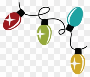 Christmas Lights Svg - Christmas String Of Lights