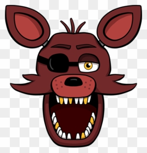 Five Nights At Freddy's Foxy Shirt Design By Kaizerin - Five Nights At Freddy's Foxy Face