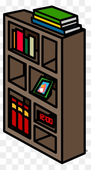 Pin Bookshelf Clip Art - Bookcase - Free Transparent PNG Clipart Images ...