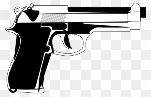 history clipart black and white png gun