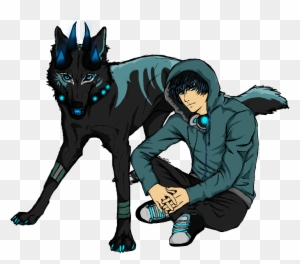 half human half wolf anime