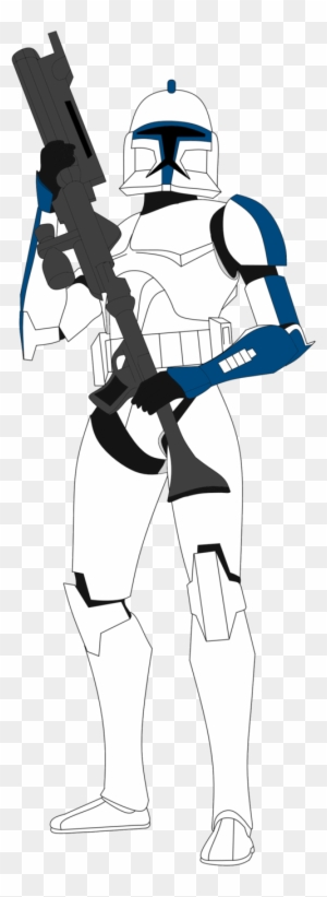 501st Clone Trooper Phase 1 Armor By Fbombheart - Drawing Clone Trooper Phase 1