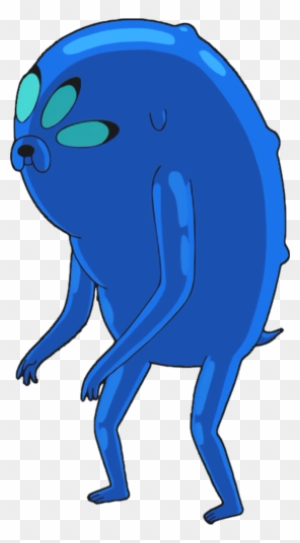 Jake Shapeshifter Form-0 - Adventure Time Blue Jake - Free Transparent ...