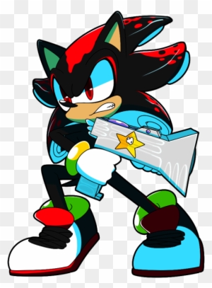 Shadow Is Here By Dry-rowseroopa - Gun Shadow The Hedgehog, clipart,  transparent, png, images, Download