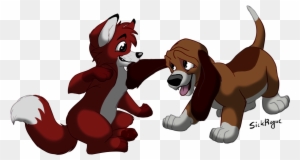 Top The Fox And The Hound By Sickrogue With Fox Animal - Fox And Hound Dog