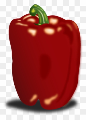 Created With Adobe Illustrator - Red Bell Pepper - Free Transparent PNG ...