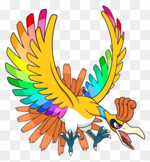 250 Shiny Ho-Oh by ExoticPoke on DeviantArt