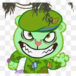 Happy Tree Friends Flippy - Free Transparent PNG Clipart Images Download