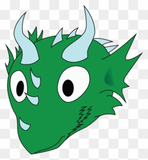 Green Dragon Head Clip Art At Clker Com Vector Clip - Green Dragon Head ...