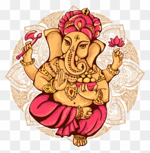 Ganesha Shiva Ganesh Chaturthi Illustration - Lord Ganesh Ganesh