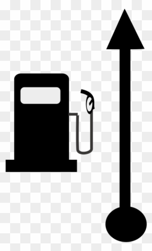 petrol pump clipart black and white fish