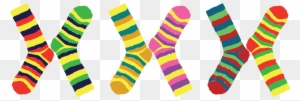 Crazy Socks Clip Art Clipart - World Down Syndrome Day Socks