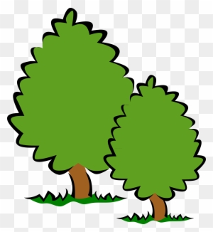 Tree Clipart Transparent Background - Big And Small Trees