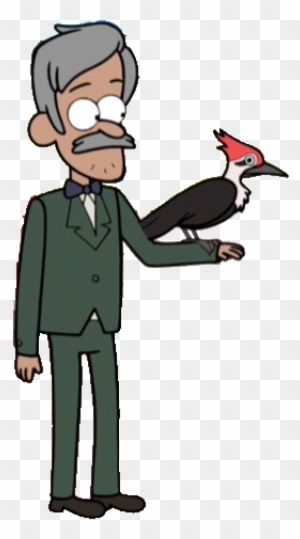 The Woodpecker Guy Is A Middle-aged Man, As Evidenced - Gravity Falls Woodpecker Guy