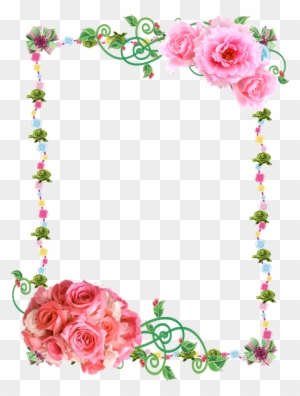 Blue Rose Picture Frames - Blue Roses Frame Png - Free Transparent PNG ...