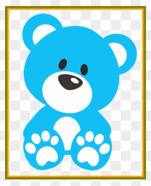 Lion Clipart Baby Lion Clipart Awesome Ursinhos Ursinhas - Blue Teddy Bear Png