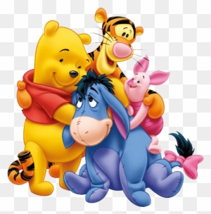 Clipart Group Hug - Winnie The Pooh Png - Free Transparent PNG Clipart ...