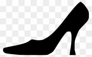 High Heel Silhouette With Cream Background Clip Art at  - vector clip  art online, royalty free & public domain
