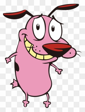 Dog Animated Cartoon Cartoon Network Humour Courage The Cowardly Dog Courage Free Transparent Png Clipart Images Download