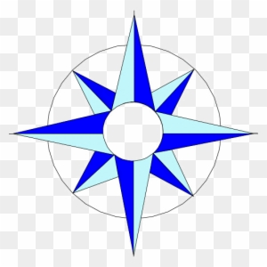 Fleet - Clipart - Compass Rose Clip Art - Free Transparent Png Clipart 