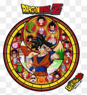Dragon Ball Z Stained Glass Dragon Ball Z Free Transparent Png Clipart Images Download