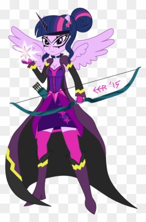 Twilight Sparkle Shadowbolt Doppelganger By E E R Equestria Girls Twilight Pony Up Free Transparent Png Clipart Images Download