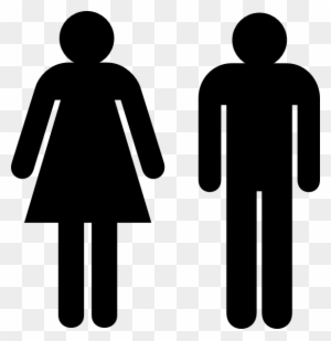 Restroom Signs Clip Art - Boy And Girl Symbol - Free Transparent PNG ...