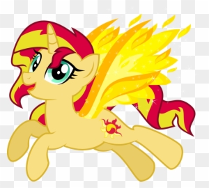 Today We Have Sunset Shimmer On A Shadow-coloured Surfboard - Sunset ...