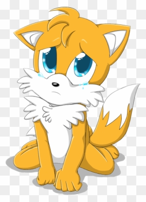 tails the fox sonic x crying