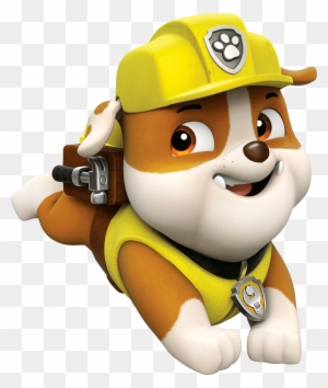 Rubble 2 Paw Patrol Clipart Png - Rubble From Paw Patrol - Free ...